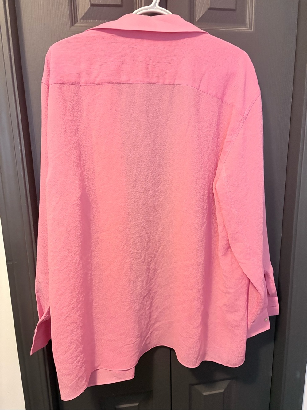 Wilfred Open-Front Pink Button-Down - Picture 2 of 4